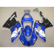 Carenado Yamaha R1 1998-1999 - Azul Negro Blanco Calcomanía