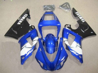 Carenado Yamaha R1 1998-1999 - Azul Negro Blanco Calcomanía