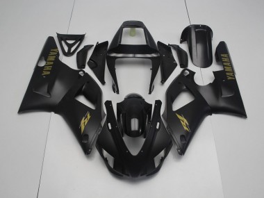 Carenado Yamaha R1 1998-1999 - Negro Mate Amarillo