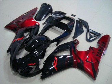 Carenado Yamaha R1 1998-1999 - Negro Rojo