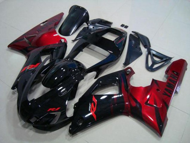 Carenado Yamaha R1 1998-1999 - Negro Rojo