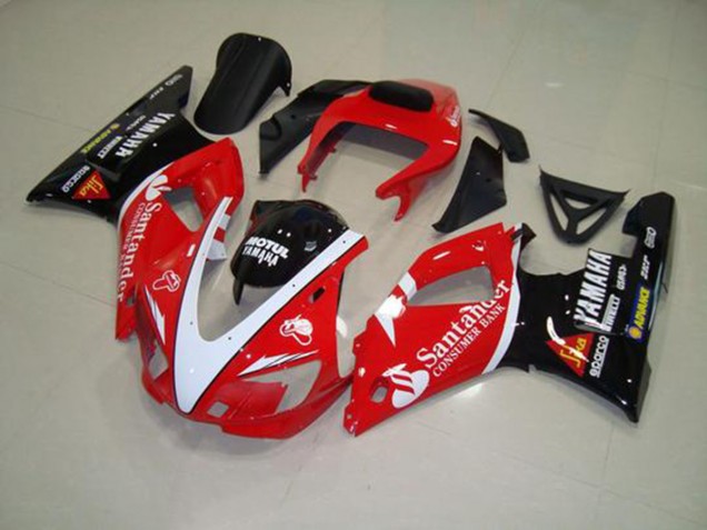 Carenado Yamaha R1 1998-1999 - Rojo Negro Blanco