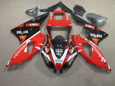 Carenado Yamaha R1 1998-1999 - Rojo Negro Blanco Santander