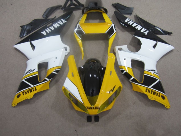 Carenado Yamaha R1 2000-2001 - Amarillo Blanco Negro Carenado Yamaha R1 2000-2001 - Amarillo Blanco Negro