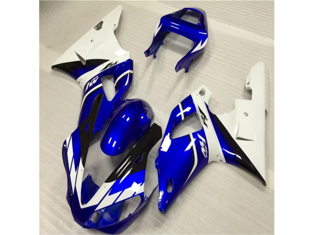 Carenado Yamaha R1 2000-2001 - Blanco Azul Carenado Yamaha R1 2000-2001 - Blanco Azul