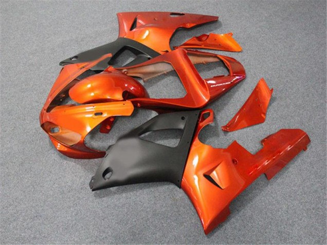 Carenado Yamaha R1 2000-2001 - Naranja Negro
