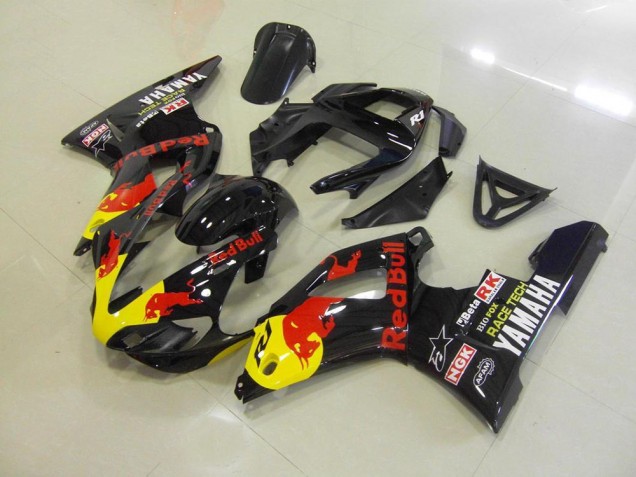 Carenado Yamaha R1 2000-2001 - Negro Red Bull Carenado Yamaha R1 2000-2001 - Negro Red Bull