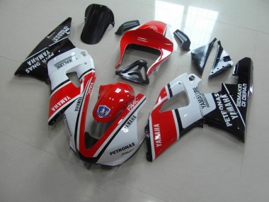 Carenado Yamaha R1 2000-2001 - Rojo Blanco Yamalube Carrera