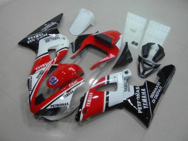 Carenado Yamaha R1 2000-2001 - Rojo Blanco Yamalube