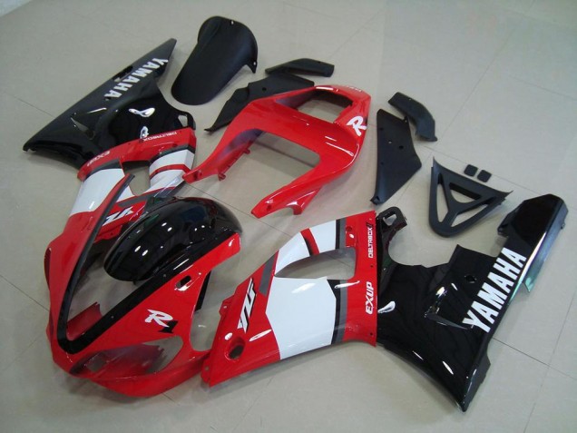 Carenado Yamaha R1 2000-2001 - Rojo Negro Blanco Carenado Yamaha R1 2000-2001 - Rojo Negro Blanco