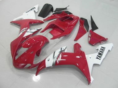 Carenado Yamaha R1 2002-2003 - Rojo Blanco