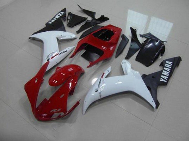 Carenado Yamaha R1 2002-2003 - Rojo Blanco Negro Carenado Yamaha R1 2002-2003 - Rojo Blanco Negro