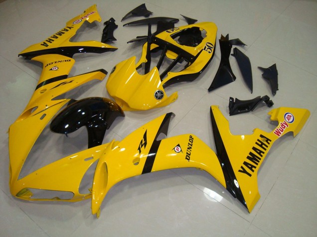 Carenado Yamaha R1 2004-2006 - Amarillo Negro Carenado Yamaha R1 2004-2006 - Amarillo Negro