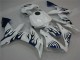 Carenado Yamaha R1 2004-2006 - Blanco Azul Llama Carenado Yamaha R1 2004-2006 - Blanco Azul Llama