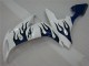 Carenado Yamaha R1 2004-2006 - Blanco Azul Llama Carenado Yamaha R1 2004-2006 - Blanco Azul Llama