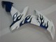 Carenado Yamaha R1 2004-2006 - Blanco Azul Llama Carenado Yamaha R1 2004-2006 - Blanco Azul Llama