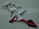 Carenado Yamaha R1 2004-2006 - Blanco Rojo Llama Carenado Yamaha R1 2004-2006 - Blanco Rojo Llama