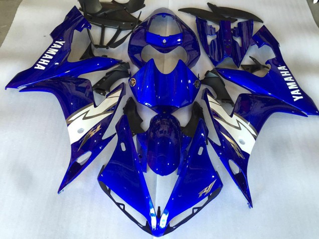 Carenado Yamaha R1 2004-2006 - Brillante Azul Blanco Carenado Yamaha R1 2004-2006 - Brillante Azul Blanco