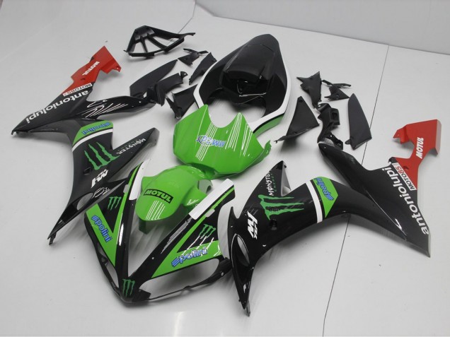 Carenado Yamaha R1 2004-2006 - Monster Verde Carenado Yamaha R1 2004-2006 - Monster Verde