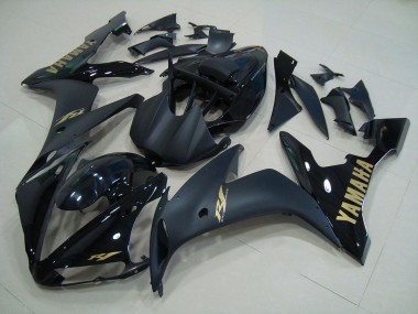 Carenado Yamaha R1 2004-2006 - Negro Mate Oro