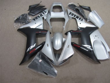 Carenado Yamaha R1 2004-2006 - Plata Negro