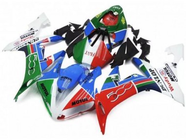 Carenado Yamaha R1 2004-2006 - Verde Rojo Azul Blanco