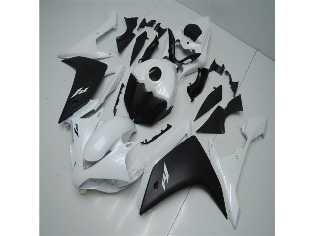 Carenado Yamaha R1 2007-2008 - Blanco Negro Carenado Yamaha R1 2007-2008 - Blanco Negro
