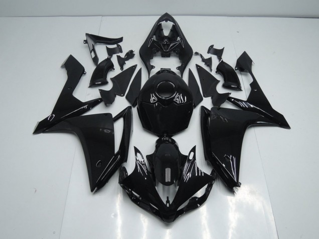 Carenado Yamaha R1 2007-2008 - Brillante Negro Carenado Yamaha R1 2007-2008 - Brillante Negro