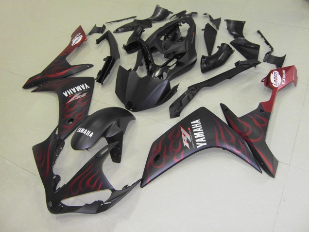 Carenado Yamaha R1 2007-2008 - Mate Rojo Llama Carenado Yamaha R1 2007-2008 - Mate Rojo Llama