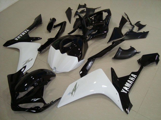 Carenado Yamaha R1 2007-2008 - Negro Blanco Oro Carenado Yamaha R1 2007-2008 - Negro Blanco Oro