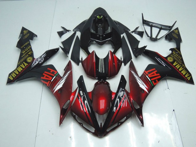 Carenado Yamaha R1 2007-2008 - Oscuro Brillante Negro Carenado Yamaha R1 2007-2008 - Oscuro Brillante Negro