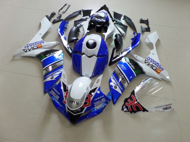Carenado Yamaha R1 2007-2008 - Pegatinas Monster Carenado Yamaha R1 2007-2008 - Pegatinas Monster