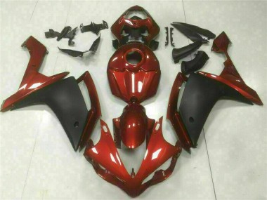 Carenado Yamaha R1 2007-2008 - Rojo Negro