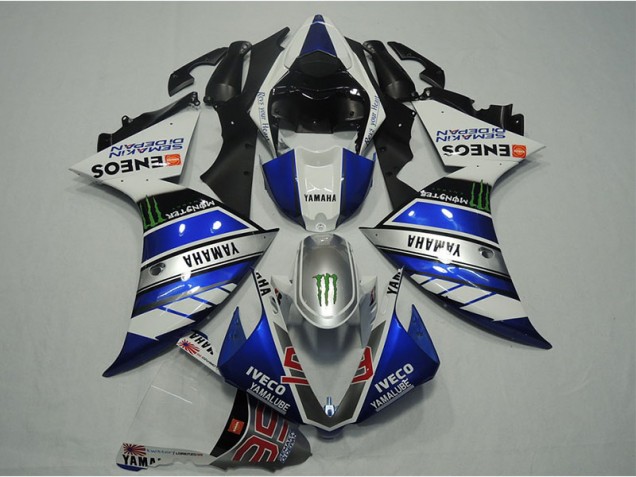 Carenado Yamaha R1 2012-2014 - Azul Blanco IVECO Carenado Yamaha R1 2012-2014 - Azul Blanco IVECO