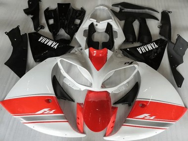 Carenado Yamaha R1 2012-2014 - Racy Rojo Blanco Negro