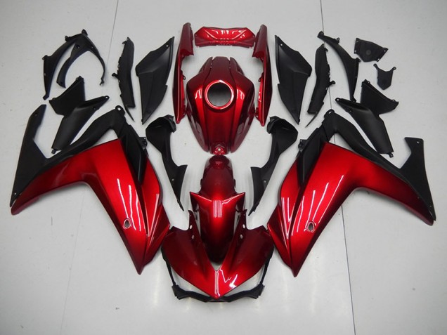 Carenado Yamaha R3 2015-2022 - Rojo Negro Carenado Yamaha R3 2015-2022 - Rojo Negro