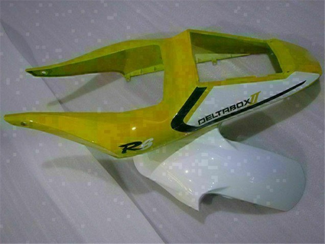 Carenado Yamaha R6 1998-2002 - Amarillo Blanco Carenado Yamaha R6 1998-2002 - Amarillo Blanco