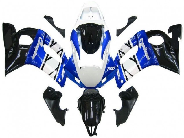 Carenado Yamaha R6 1998-2002 - Azul Negro Champions Carenado Yamaha R6 1998-2002 - Azul Negro Champions