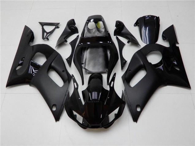 Carenado Yamaha R6 1998-2002 - Brillante Negro Mate Carenado Yamaha R6 1998-2002 - Brillante Negro Mate