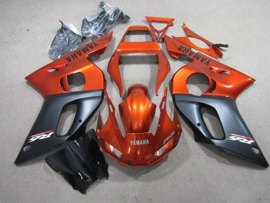 Carenado Yamaha R6 1998-2002 - Naranja Negro