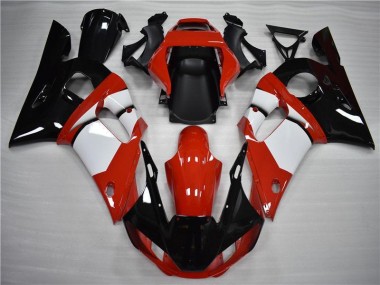 Carenado Yamaha R6 1998-2002 - Negro Blanco