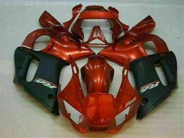 Carenado Yamaha R6 1998-2002 - Negro Marrón