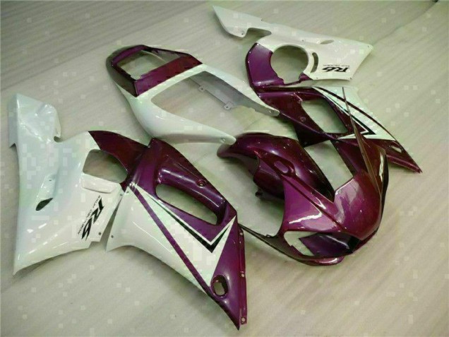Carenado Yamaha R6 1998-2002 - Púrpura Blanco