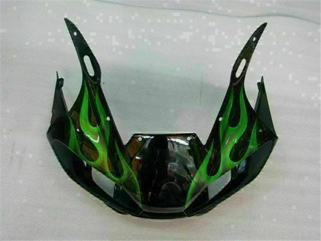 Carenado Yamaha R6 1998-2002 - Verde Negro Carenado Yamaha R6 1998-2002 - Verde Negro