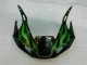 Carenado Yamaha R6 1998-2002 - Verde Negro Carenado Yamaha R6 1998-2002 - Verde Negro