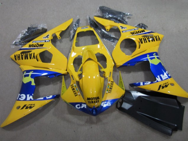 Carenado Yamaha R6 2003-2005 - Amarillo Motul Carenado Yamaha R6 2003-2005 - Amarillo Motul