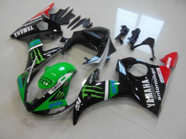Carenado Yamaha R6 2003-2005 - Verde Monster Carenado Yamaha R6 2003-2005 - Verde Monster