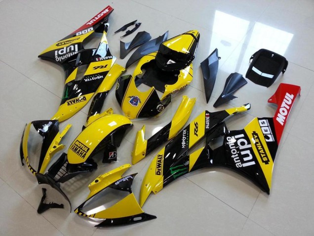 Carenado Yamaha R6 2006-2007 - Amarillo Monster Lupi Carenado Yamaha R6 2006-2007 - Amarillo Monster Lupi