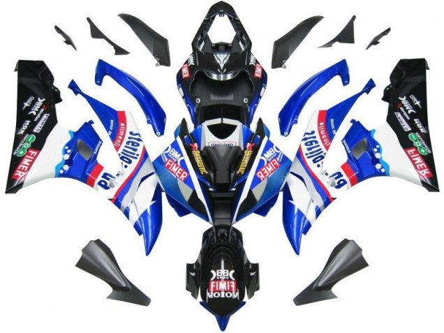 Carenado Yamaha R6 2006-2007 - Azul Negro Sterilgard Carenado Yamaha R6 2006-2007 - Azul Negro Sterilgard