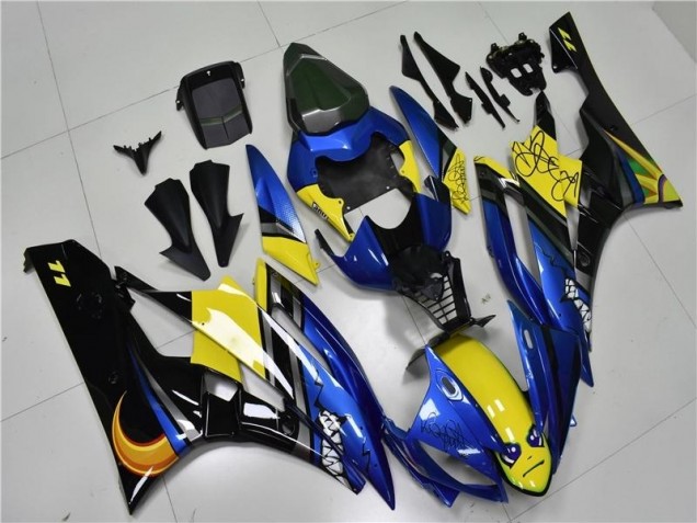 Carenado Yamaha R6 2006-2007 - Azul Tiburón Carenado Yamaha R6 2006-2007 - Azul Tiburón